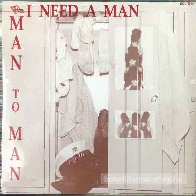Man To Man - Energy Is Eurobeat - I Need A Man  (7", Single) (vinyl) bakelit lemez