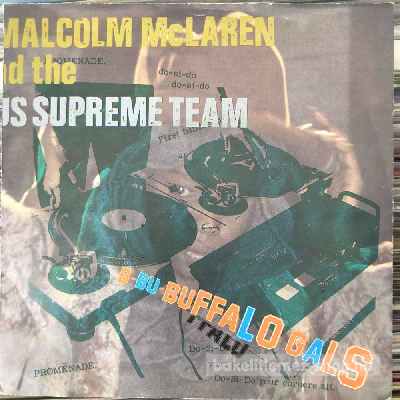 Malcolm McLaren - Buffalo Gals  (7", Single) (vinyl) bakelit lemez