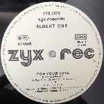 Albert One  For Your Love  (12")