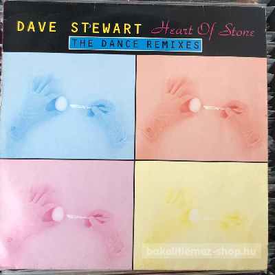 David A. Stewart - Heart Of Stone (The Dance Remixes)  (12") (vinyl) bakelit lemez