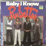 Rubettes  Baby I Know  (7", Single)