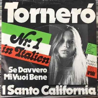 I Santo California - Torneró  (7", Single) (vinyl) bakelit lemez