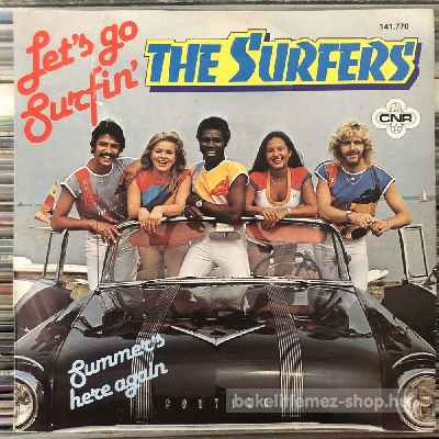 The Surfers - Lets Go Surfin  (7", Single) (vinyl) bakelit lemez