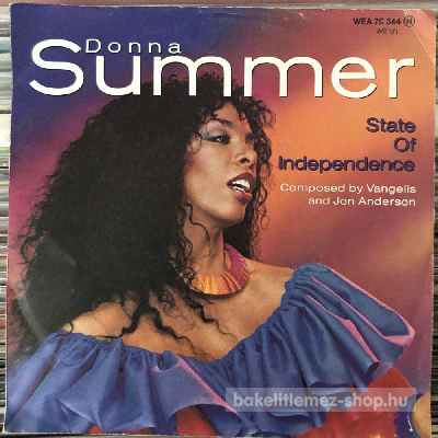 Donna Summer - State Of Independence  (7", Single) (vinyl) bakelit lemez