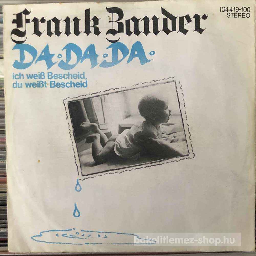 Frank Zander  - Da Da Da Ich Weiß Bescheid, Du Weißt Bescheid
