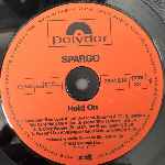 Spargo  Hold On  (LP, Album)