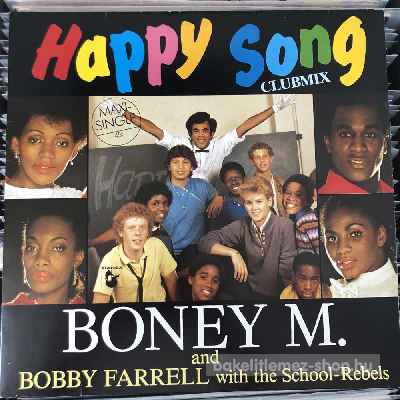 Boney M. And Bobby Farrell - Happy Song (Clubmix)  (12", Maxi) (vinyl) bakelit lemez