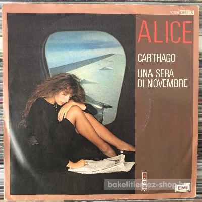 Alice - Carthago, Una Sera Di Novembre  (7", Single) (vinyl) bakelit lemez