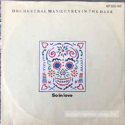 OMD - So In Love  (7", Single) (vinyl) bakelit lemez