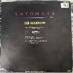 Lee Marrow  Sayonara (Dont Stop...)  (12", Maxi)