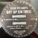 Jesse Lee Davis  Get Up On This!  (12", Promo)