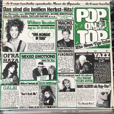 Various Pop On Top 4-88 (LP, Comp) (vinyl) bakelit lemez Various - Pop On Top 4-88 (LP, Comp) (vinyl) bakelit lemez