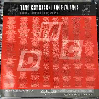 Tina Charles - I Love To Love  (12", Single) (vinyl) bakelit lemez