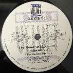 D.U.O. Tribe  The Noise Of Maximum!  (12")