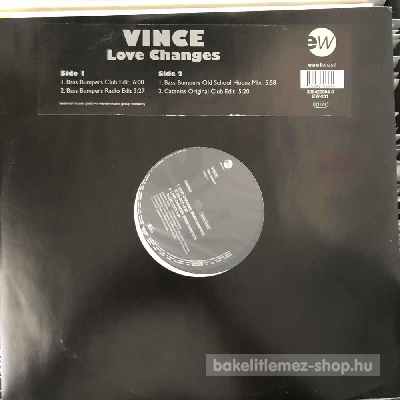 Vince - Love Changes  (12") (vinyl) bakelit lemez