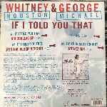 Whitney Houston & George Michael  If I Told You That (Remixes)  (12", Promo)