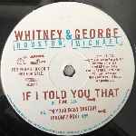 Whitney Houston & George Michael  If I Told You That (Remixes)  (12", Promo)