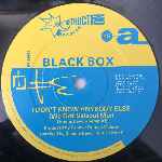 Black Box  I Dont Know Anybody Else (Remix)  (12")