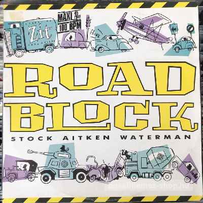 Stock Aitken Waterman - Roadblock  (12", Maxi) (vinyl) bakelit lemez