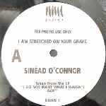 Sinéad OConnor  I Am Stretched On Your Grave  (12", Promo)