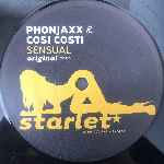 Phonjaxx & Cosi Costi  Sensual  (12")