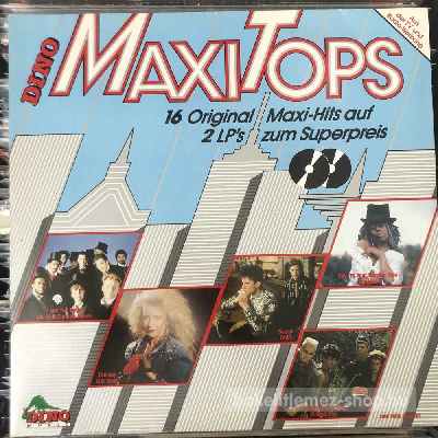 Various - Dino Maxi Tops  (2 x LP, Comp) (vinyl) bakelit lemez