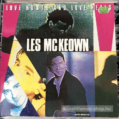 Les McKeown - Love Hurts And Love Heals  (12", Maxi) (vinyl) bakelit lemez