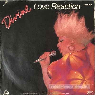 Divine - Love Reaction  (7", Single) (vinyl) bakelit lemez