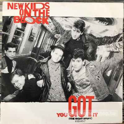 New Kids On The Block - You Got It (The Right Stuff)  (7", Single) (vinyl) bakelit lemez