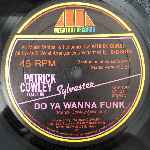 Patrick Cowley Featuring Sylvester  Do Ya Wanna Funk  (12")