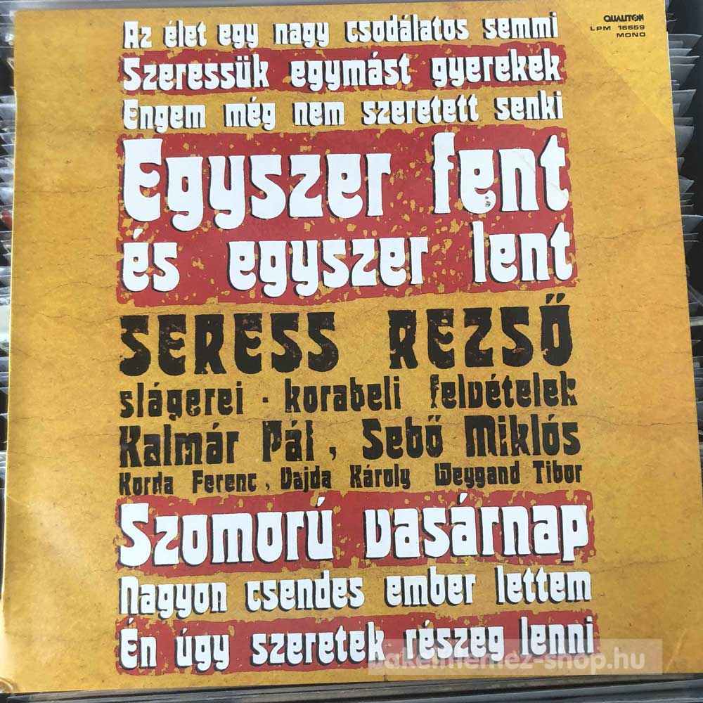 Various - Seress Rezső Slágerei