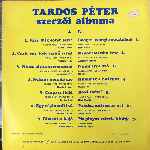 Tardos Péter Szerzői Albuma LP Tardos Péter Szerzői Albuma LP