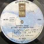 Andrew Gold  All This And Heaven Too  (LP, Album)