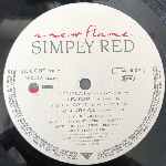 Simply Red  A New Flame  LP