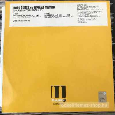 Kool Dudes vs. Havana Mambo - Malanina Provocadora  (12") (vinyl) bakelit lemez