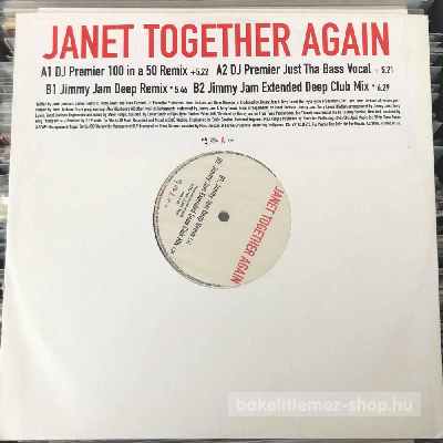 Janet - Together Again  (12", Promo) (vinyl) bakelit lemez