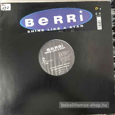 Berri Shine Like A Star (12") (vinyl) bakelit lemez Berri - Shine Like A Star (12") (vinyl) bakelit lemez