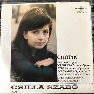 Csilla Szabó - Chopin  (LP, Album) (vinyl) bakelit lemez