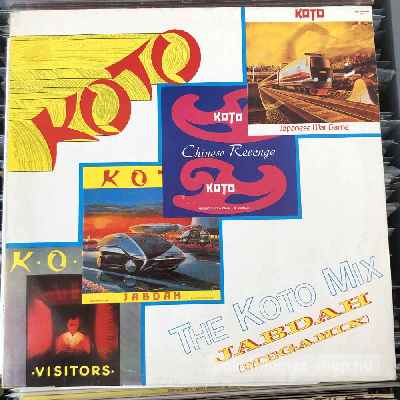 Koto - The Koto Mix - Jabdah (Megamix)  (12", Maxi) (vinyl) bakelit lemez