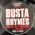 Busta Rhymes  Get Down, How We Do It Over Here  (12")