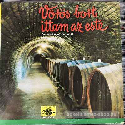 Various - Vörös Bort Ittam Az Este  (LP, Comp) (vinyl) bakelit lemez