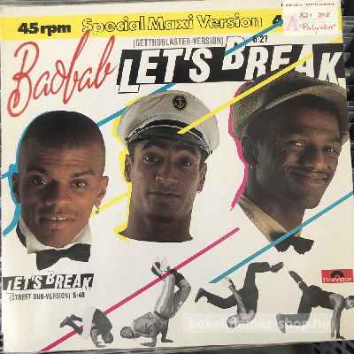 Baobab - Lets Break  (12", Maxi) (vinyl) bakelit lemez