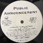 Public Announcement  Mamacita (The Exclusive Rock Box Remix)  (12", Promo)