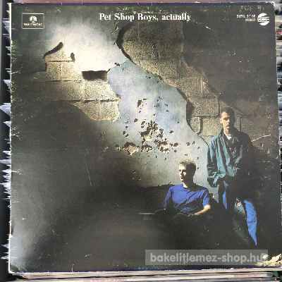 Pet Shop Boys Actually LP (vinyl) bakelit lemez Pet Shop Boys - Actually LP (vinyl) bakelit lemez
