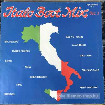 Various - Italo Boot Mix Vol. 3  (12", Mixed) (vinyl) bakelit lemez