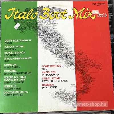 Various - Italo Boot Mix Vol. 6  (12", Mixed) (vinyl) bakelit lemez