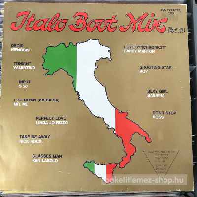 Various - Italo Boot Mix Vol. 10  (12", Maxi) (vinyl) bakelit lemez