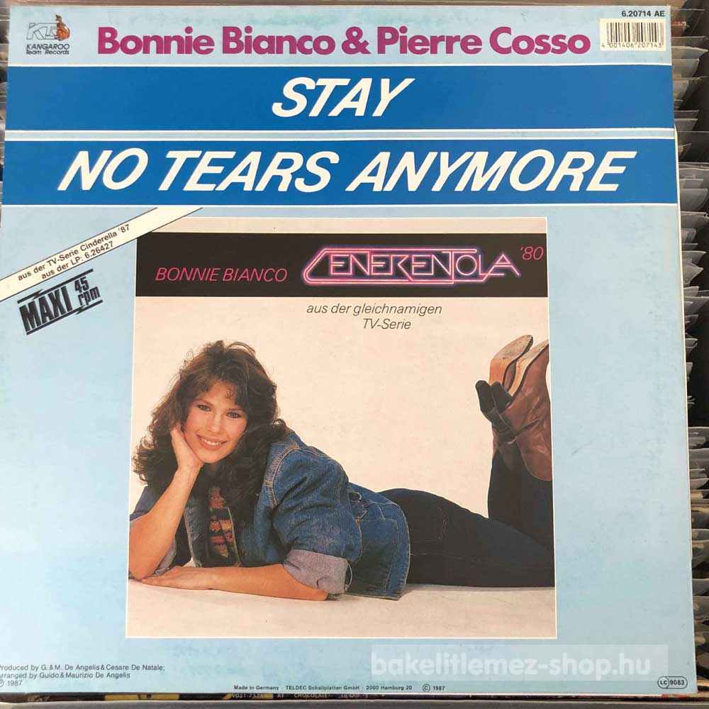 Bonnie Bianco & Pierre Cosso - Stay - No Tears Anymore