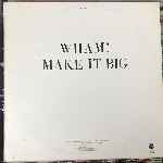 Wham!  Make It Big  (LP, Album)