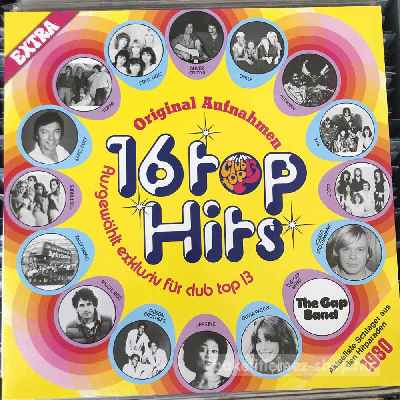 Various - 16 Top Hits  (LP, Comp) (vinyl) bakelit lemez